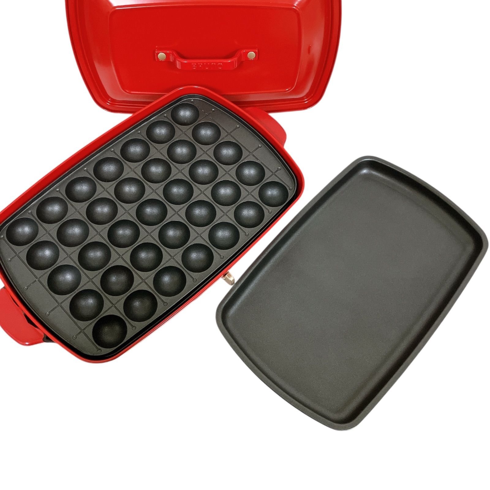 新品BRUNO ホットプレート　グランデ　ブルーグレー　グリルプレート　深鍋 ブルーノ グランデ ホットプレート ブルーグレー ホットプレート