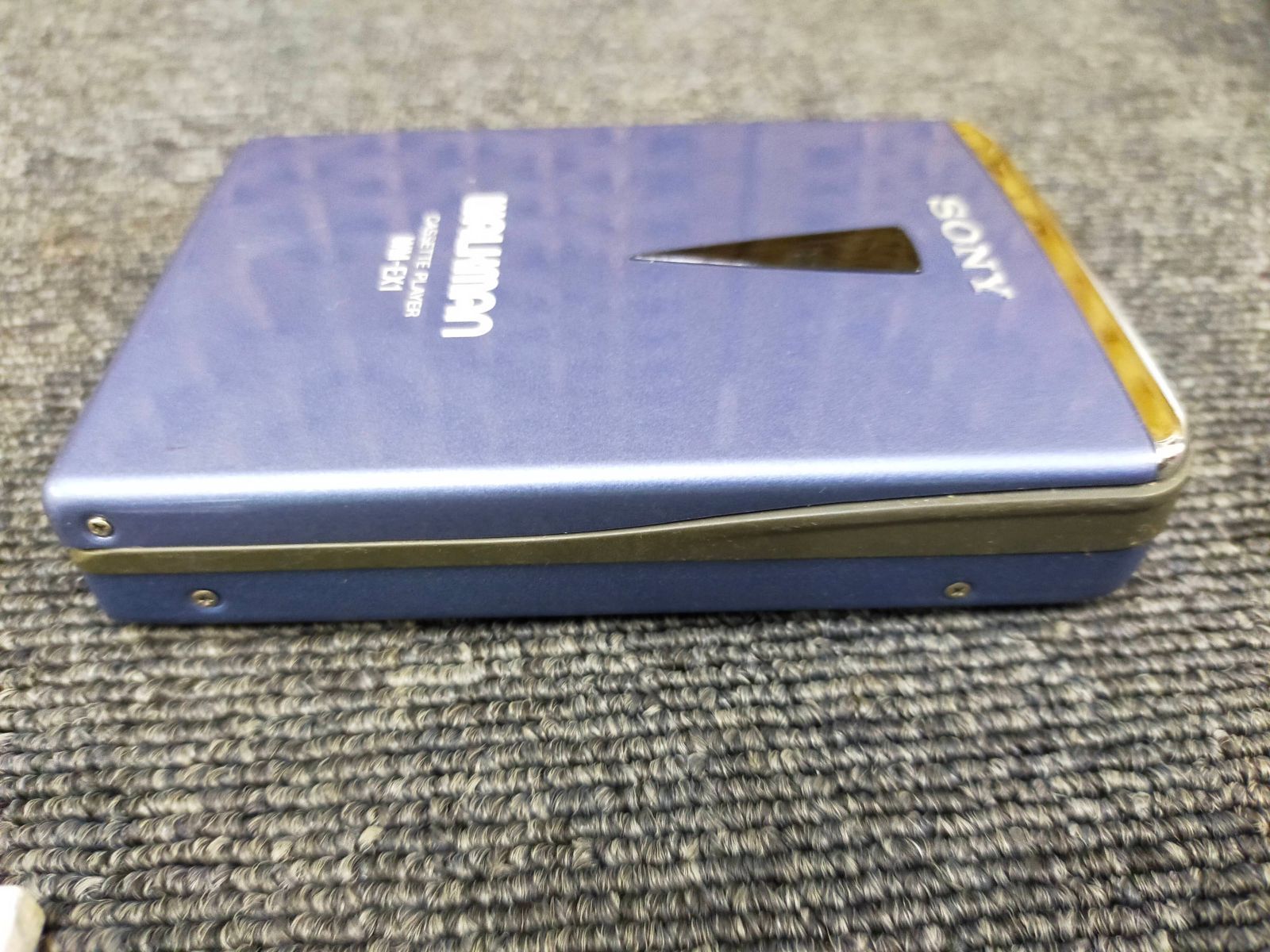 SONY ソニー WM-EX1 ブルー カセットウォークマン（ポータブルカセット