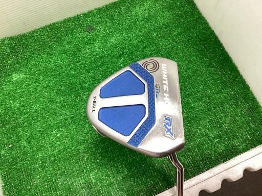 オデッセイ WHITE HOT RX 2 BALL V-LINE 34インチ パター PT スチール フレックスその他 メンズ 男性用 右利き 右用 Cランク ゴルフクラブ