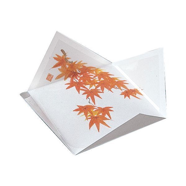 ヤマコー 用美 業務用 抗菌 四季の紙皿 もみじ 200枚入 yamaco65595