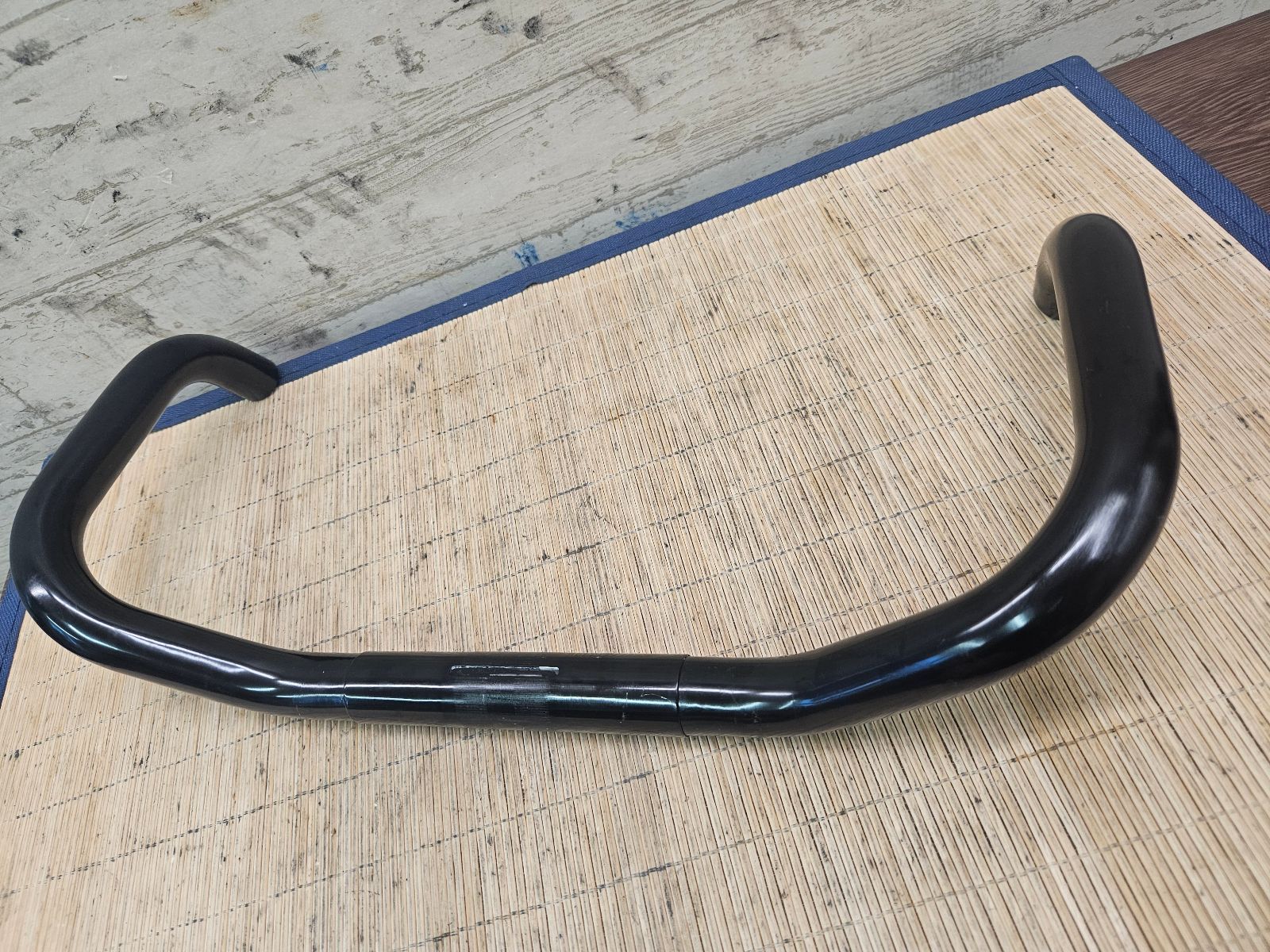 RB-021 日東 | ブルホーンバー 380mm 25.4mm ブラック NITTO