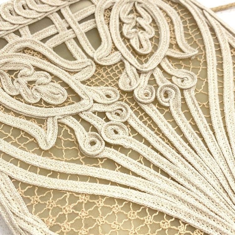 未使用品 Mame Kurogouchi マメクロゴウチ Cording Embroidery