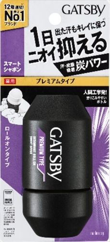 まとめ買い-36点セット ギャツビー プレミアムタイプデオドラントロールオン スマートシャボン 医薬部外品
