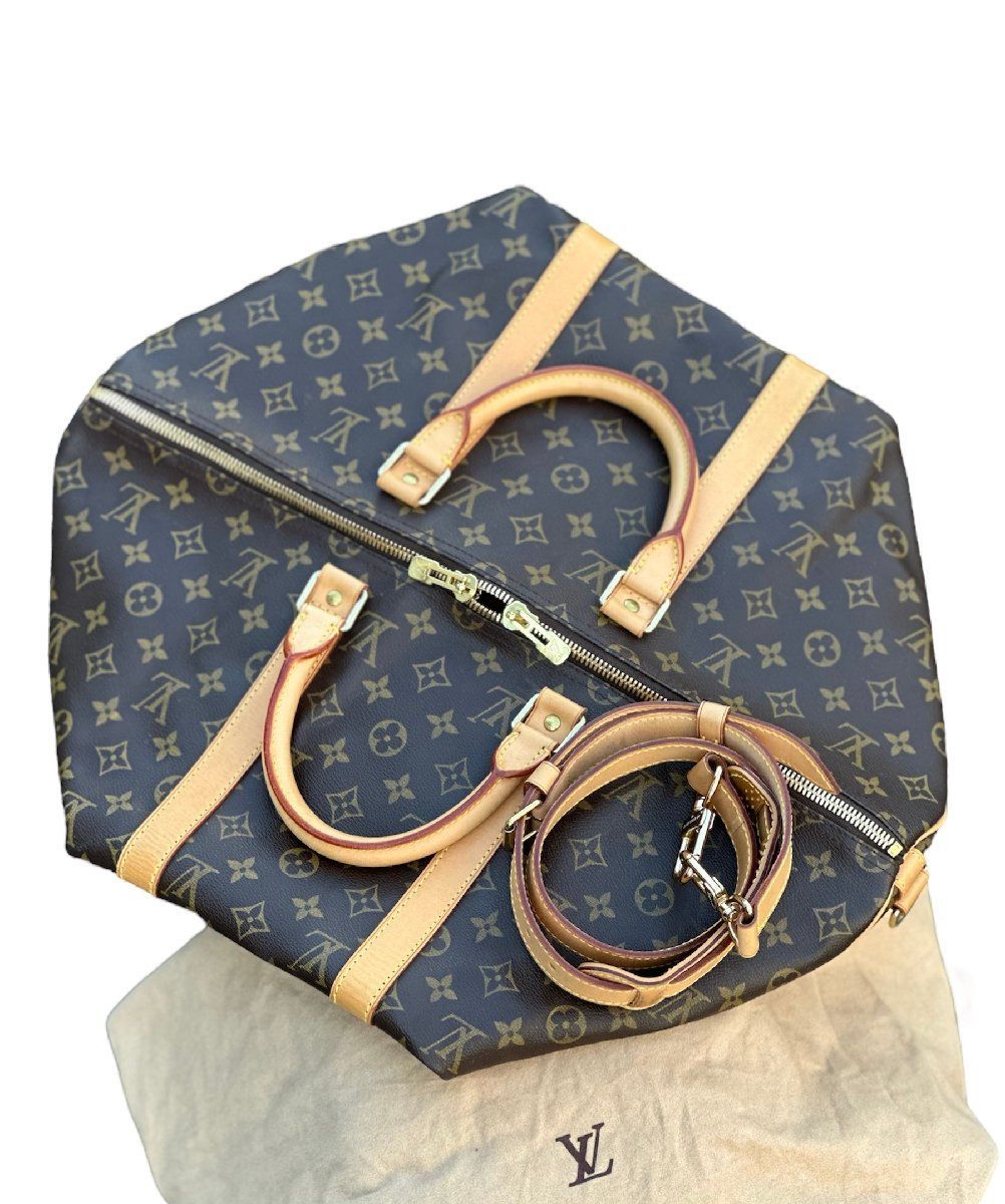 極美品 ルイヴィトン モノグラム キーポル ボストンバッグ バンド