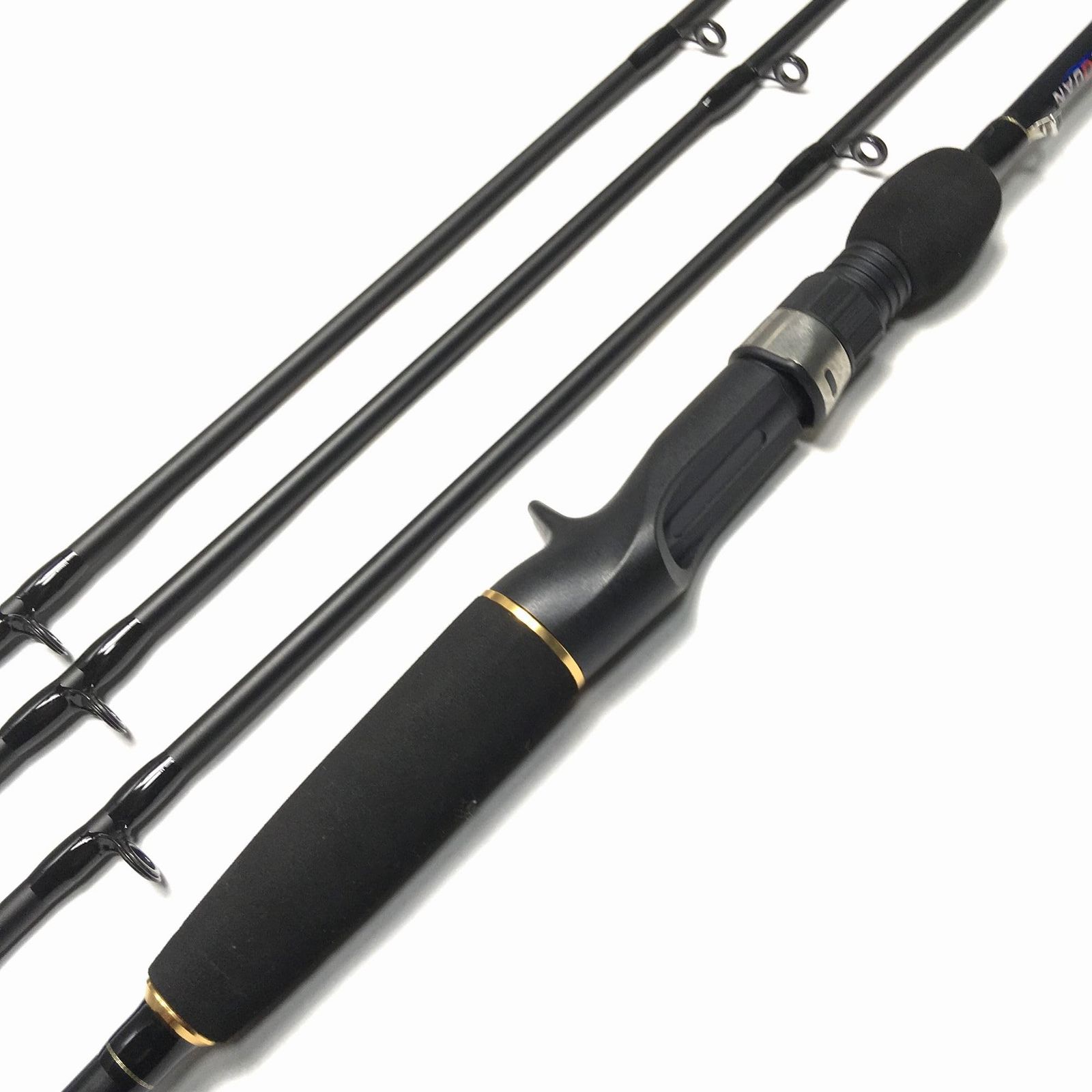 6フィート ベイトロッド 2ピース (ML M MH) 6ft 節約 ベイトフィネス