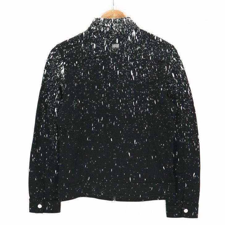 65％オフ 新品 正規品 ジースターロゥ G-Star RAW トラックジャケット XS S メンズ Sサイズ Mサイズ ブルゾン ブラック  コットン×ポリエステル ペイント ジップアップ カジュアル 春秋 D14386-B610-6484 - メルカリ