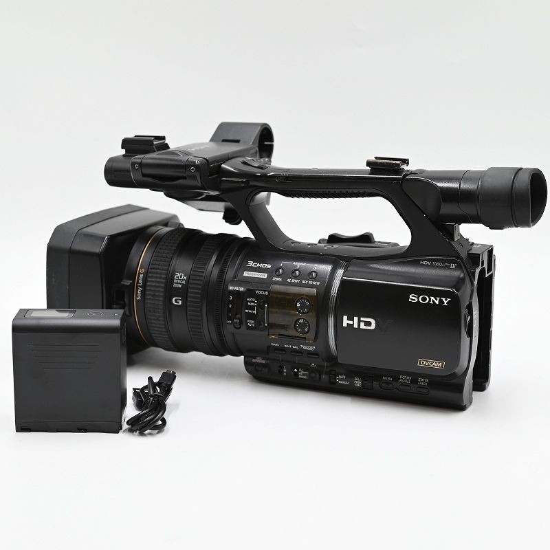 【中古・動作確認済み】SONY HVR-Z5J　ソニー　HDVカムコーダー SONY HVR-Z5J ソニー HDVカムコーダー 中古動作品 付属品あり No.50