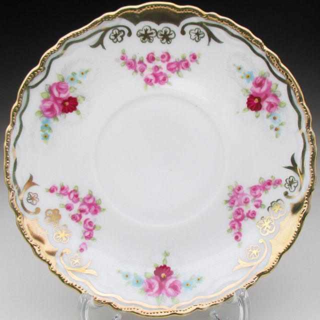 オールドノリタケ 金彩紅地 薔薇絵 カップ ソーサー アンティーク オールドノリタケ 金彩紅地 薔薇絵 カップ ソーサー アンティーク