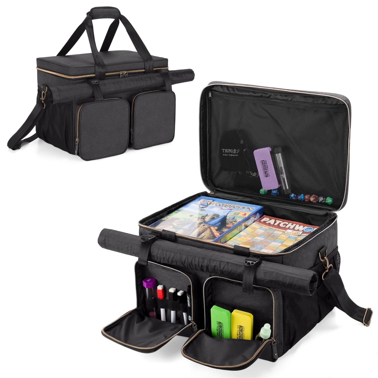 ボードゲーム収納バッグ ボードゲームケース