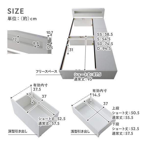 ショート丈クイーン160 SHSS