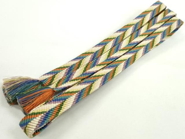 平和屋本店 上 有職組紐道明 帯締め 笹浪組 宮内庁御用 国立博物館御用 東京芸術大学御用 CXAA0651s5