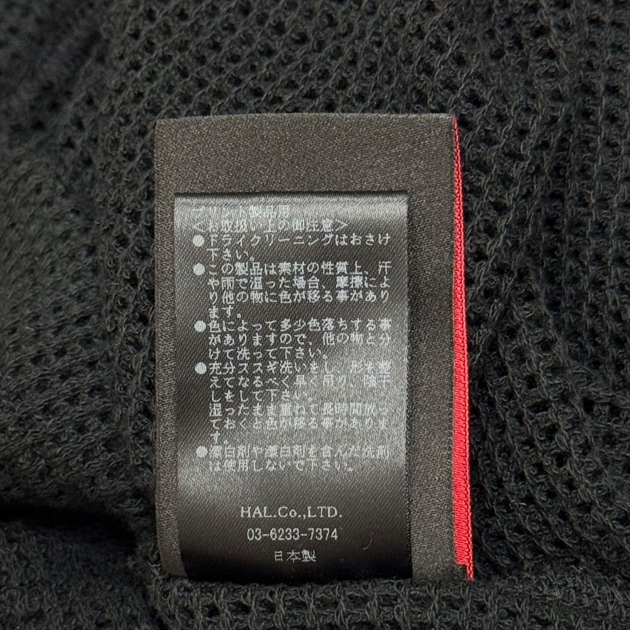CVTVLIST カタリスト メッシュ　タンクトップ ブラック CVTVLIST 24SS メッシュプリントタンクトップ ノースリーブ