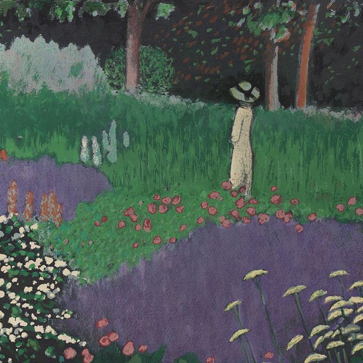 NO56. ジャン・ピエール・カシニョール 作品名不明 版画 女性 風景画