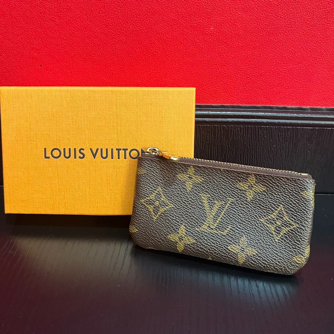 美品☆Louis Vuitton ルイヴィトン ポシェット・クレ コインケース 