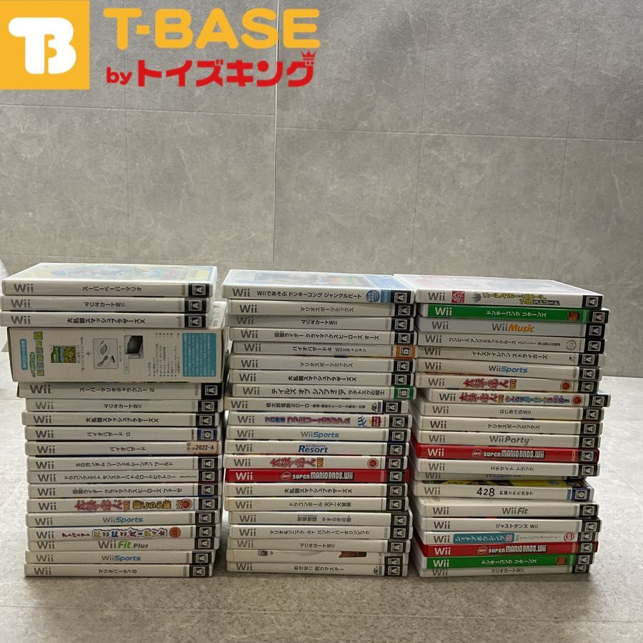 任天堂/Nintendo/ニンテンドー Wii 仮面ライダークライマックスヒーローズフォーゼ マリオカートWii めざせ釣りマスター Wiisports  等 ソフト 50点以上セット 任天堂/Nintendo/ニンテンドー Wii 仮面ライダークライマックス