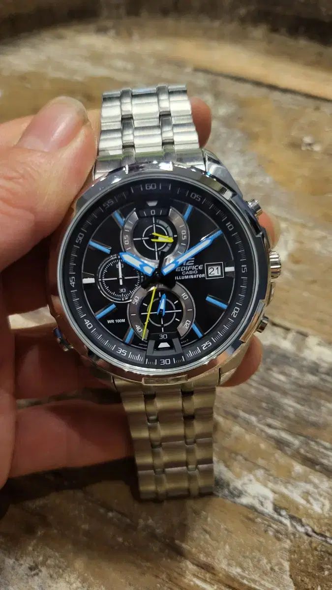 CASIO カシオ エディフィス メタル ウォッチウォッチ EFR ー 536 D 1 A 2