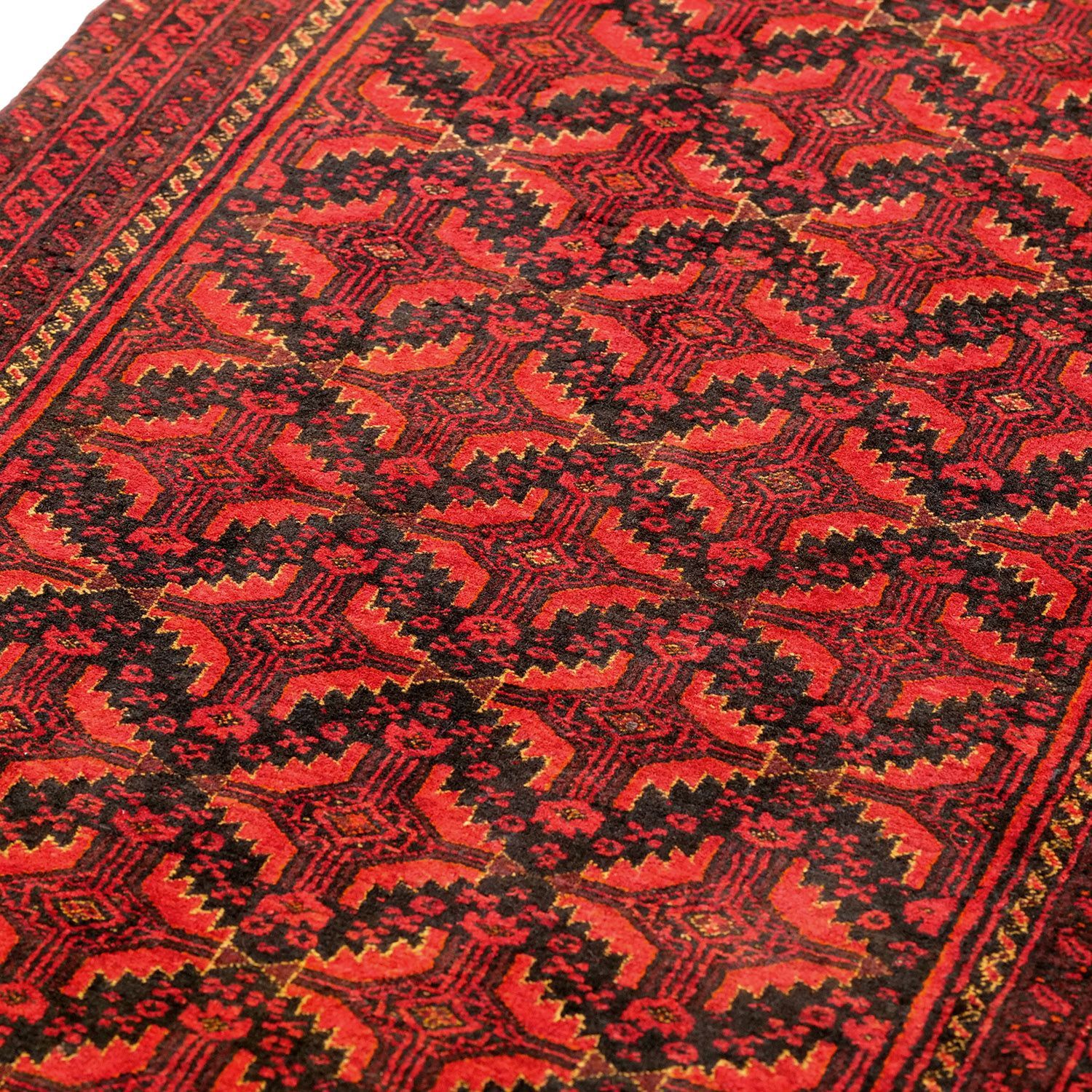 フックモチーフ 大判ランナーサイズ絨毯