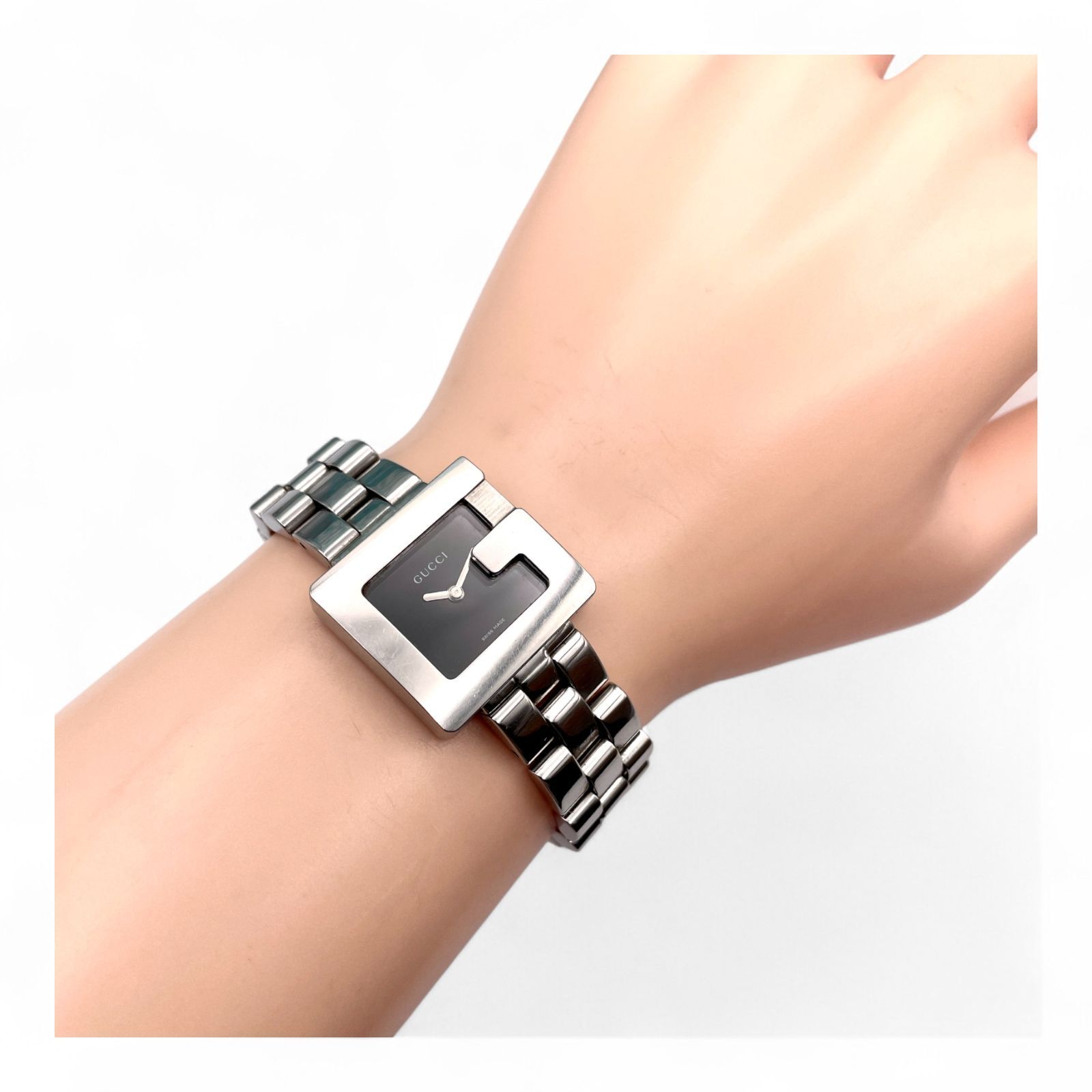 GUCCI 時計 稼働品 美品 3600L 美品 □ 稼働 GUCCI グッチ 3600L レディース 腕時計 シルバー