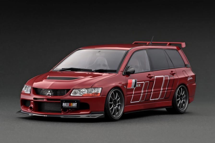 Mitsubishi Lancer Evolution Wagon CT9W Red