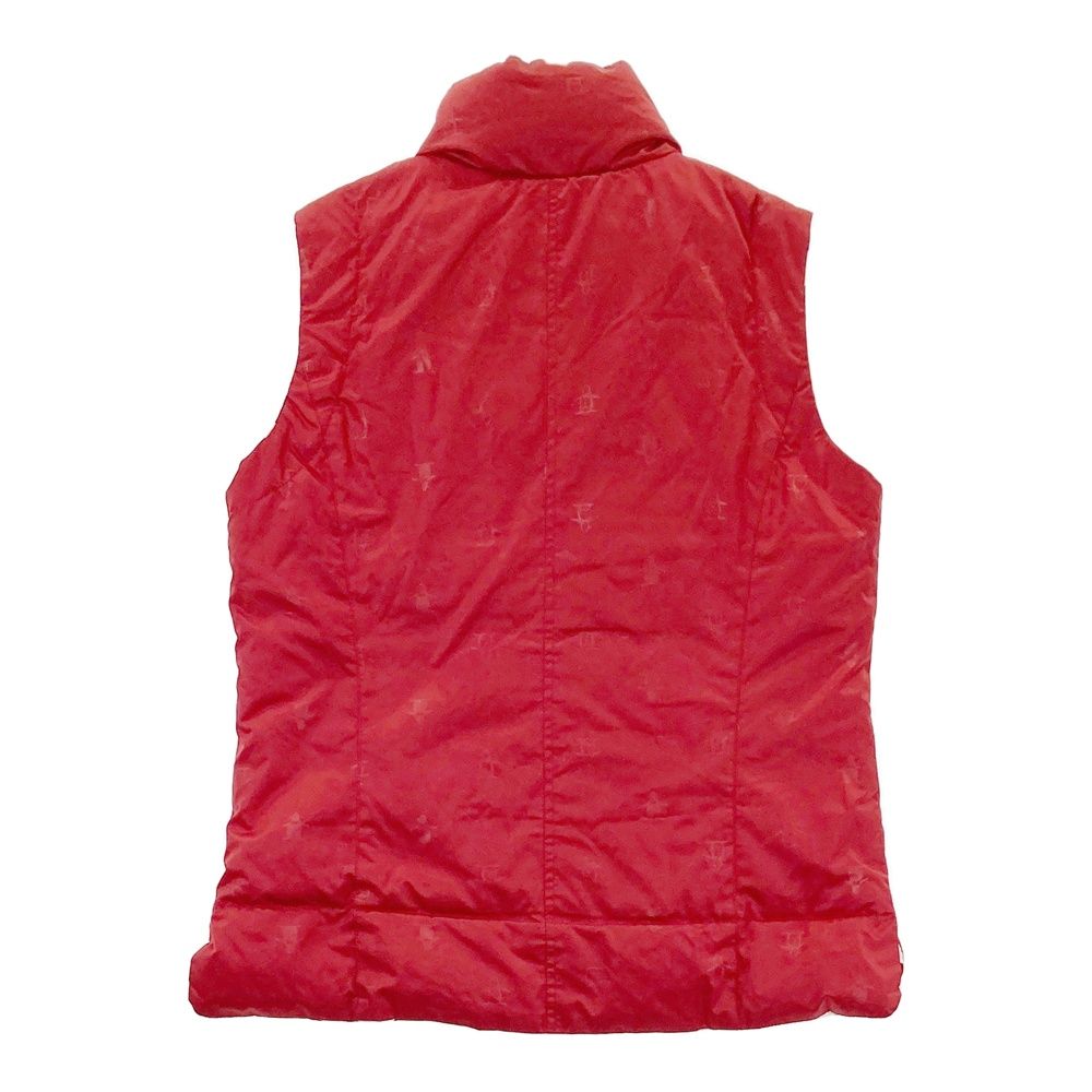 サイズ：M MUNSING WEAR マンシングウェア リバーシブル ダウンベスト