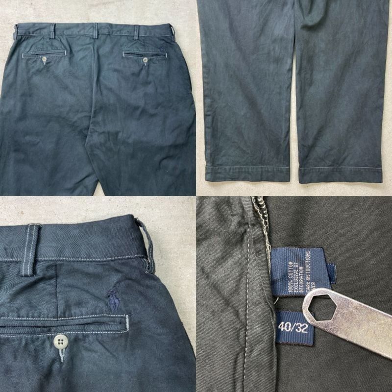 良品】ポロバイラルフローレン チノパン ポロチノ ETHAN PANT 90s Polo