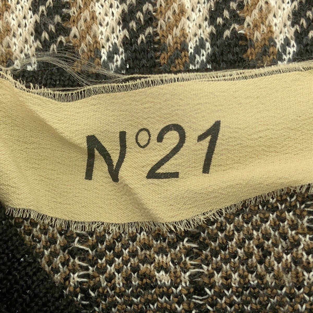 N°21 NUMERO VENTUNO ヌメロ ヴェントゥーノ ウールチェック