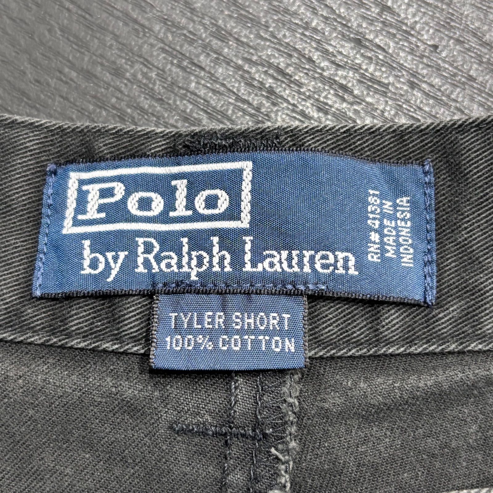90〜00s Polo by Ralph Lauren TYLER SHORT ブラック - メルカリ