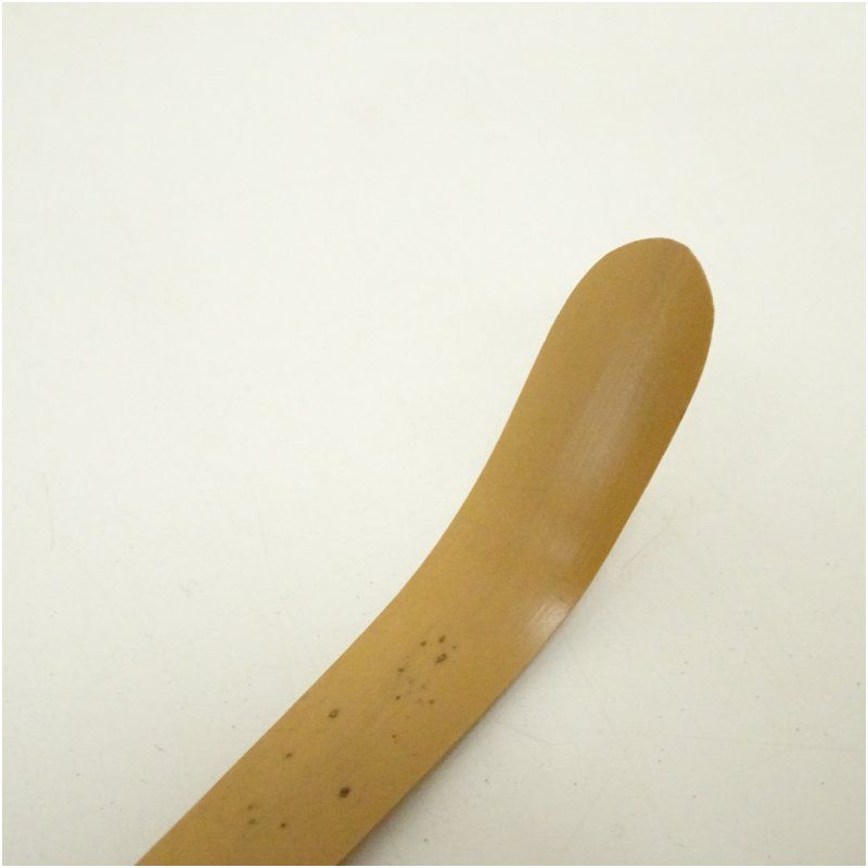 竹茶杓（銘：老松）（大徳寺 藤田寛道書付）（共箱）茶道 茶道具