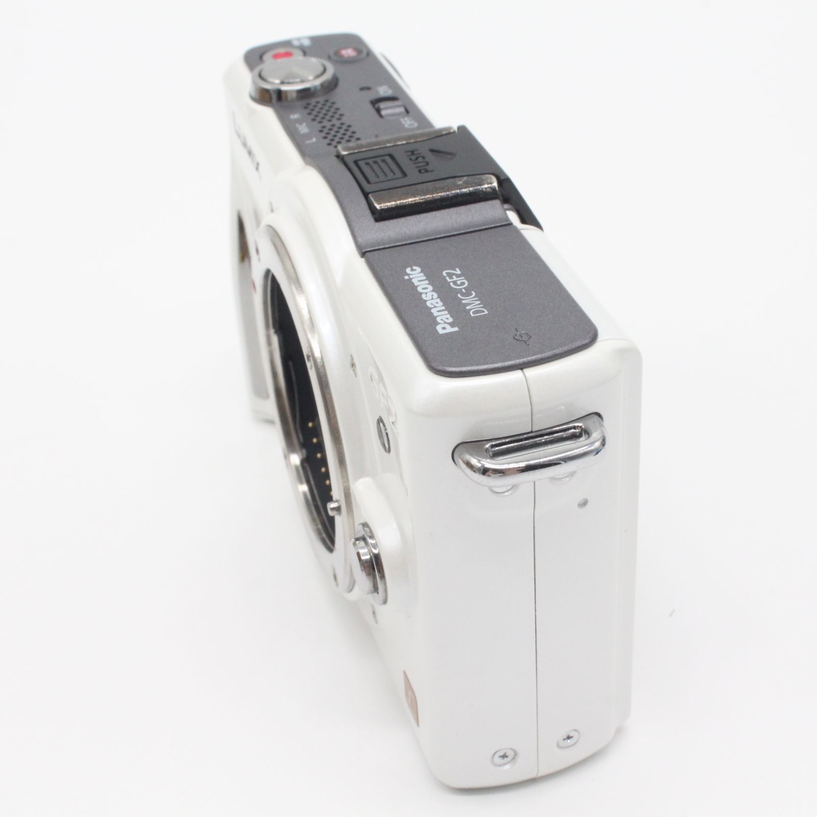 嬉しい本箱・説明書付き！□美品□ PANASONIC DMC-GF2 ボディ ホワイト 