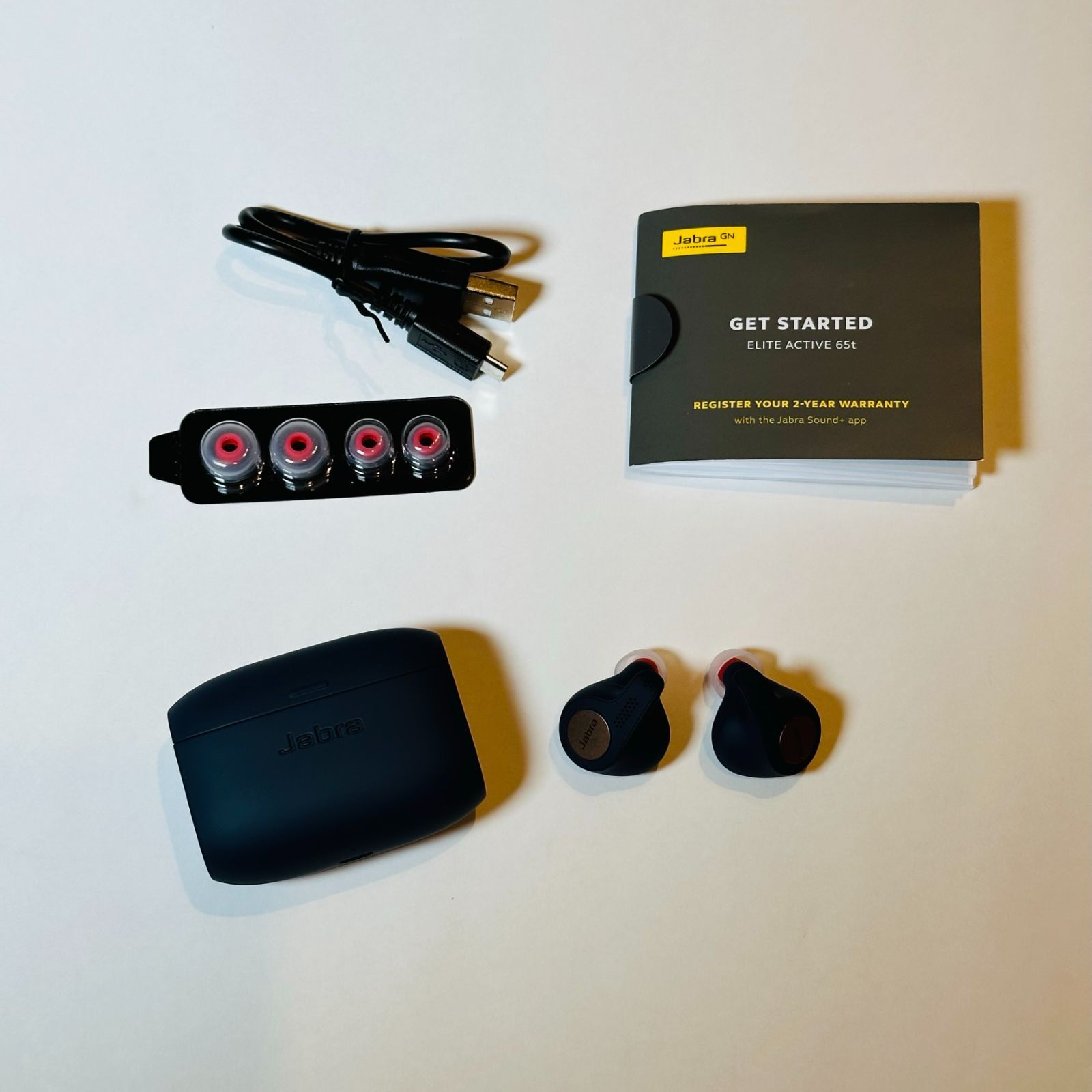 ジャンク】 Jabra Elite Active 65t コッパーブルー 完全ワイヤレス