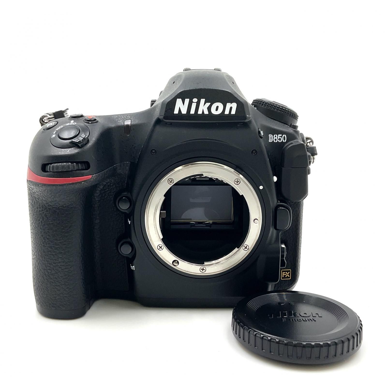 全額返金保証 最速発送 Nikon デジタル一眼 D850 ボディ ブラック 動作 済 シャッター77481回