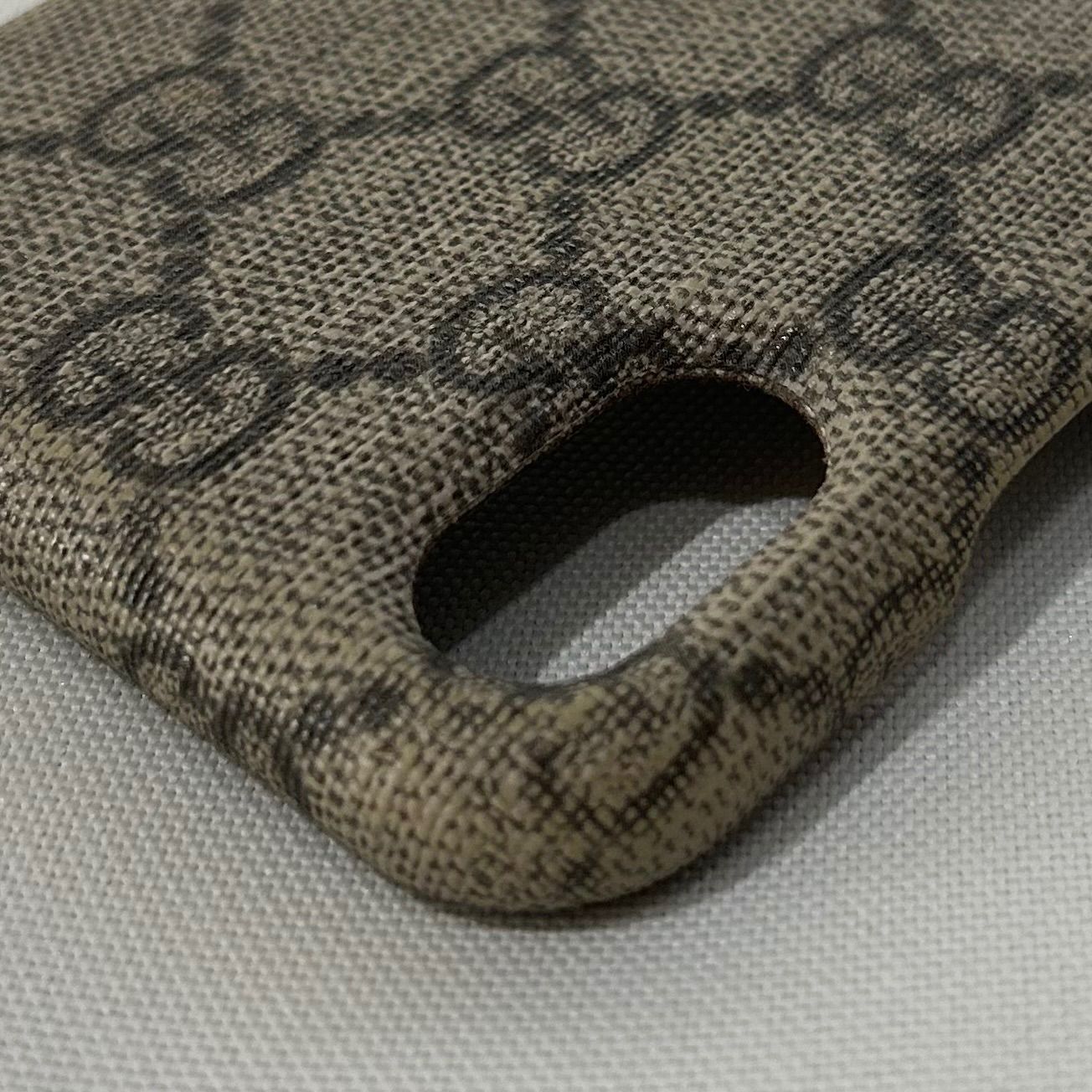 GUCCI グッチ iPhoneケース iPhoneX XS GGスプリーム シマ総柄
