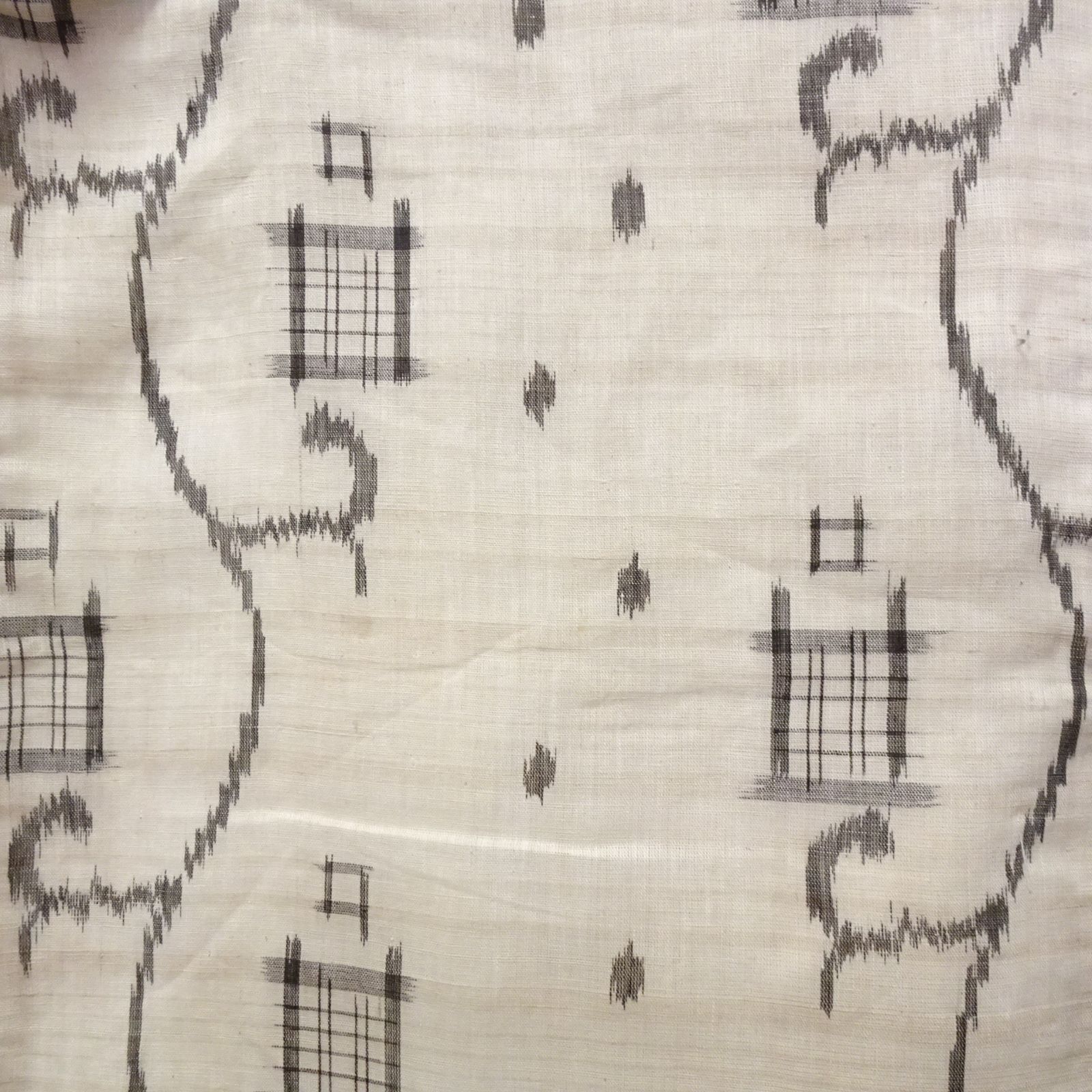 アンティーク着物　アンティーク　麻 509af13△アンティーク着物 レトロモダン 大正ロマン 昭和レトロ