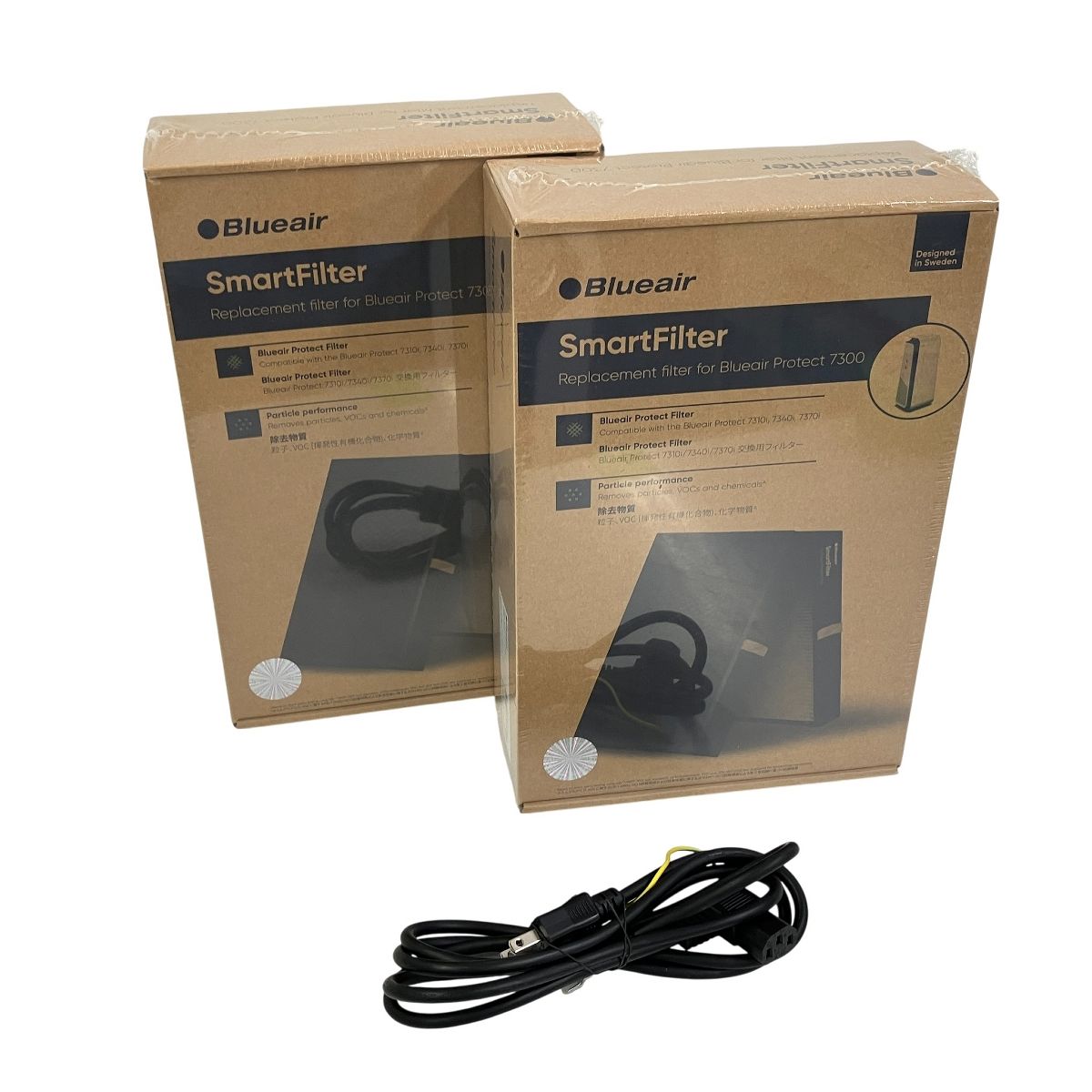 Blueair Protect 7310i 空気清浄機 スマート家電 | smartFilter 7300 交換用フィルターセット 良好 T10495591