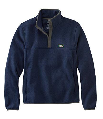 L_ブライトネイビー L.L.Bean(エルエルビーン) メンズ エル・エル・ビーン・セーター・フリース・プルオーバー 米国フィット・レギュラー Lサイズ Bright Navy ブルー 0QUC321006