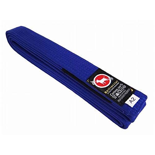 A2 (A2サイズ)BULLTERRIER 柔術帯2.0 青帯/各種格闘技帯 ブラジリアン柔術