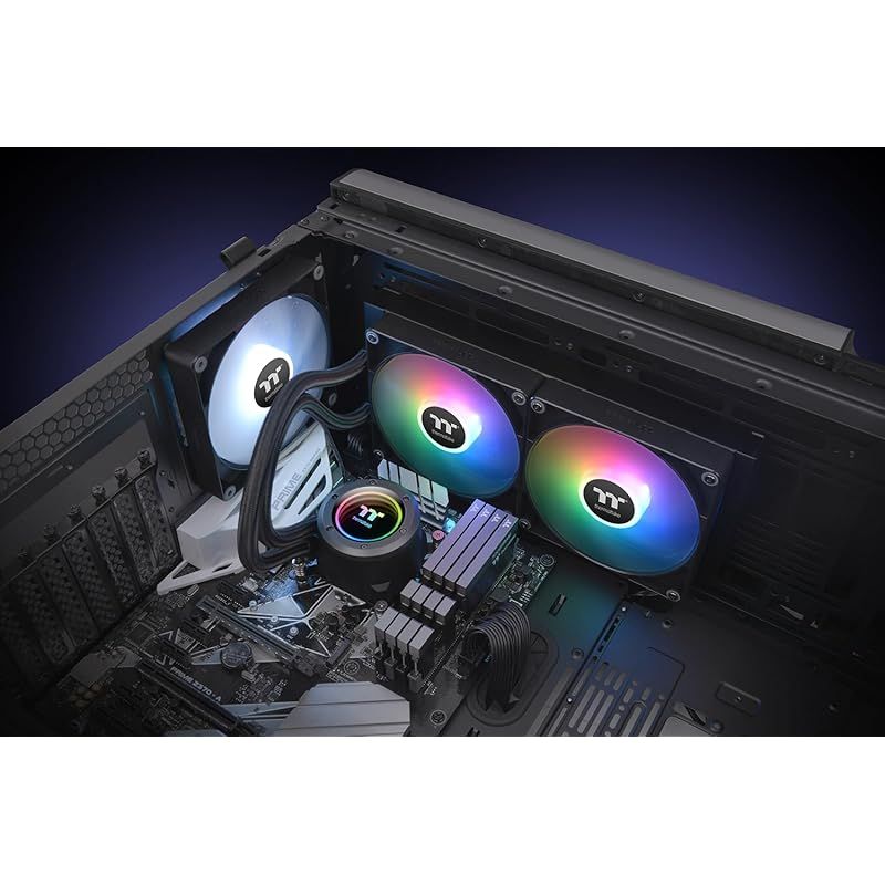 Thermaltake TH280 V2 ARGB Sync 良い オールインワン 280mm 水冷CPU