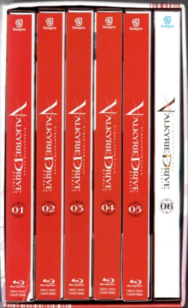 ヴァルキリードライブマーメイド 全6巻収容BOX付 ブルーレイセット