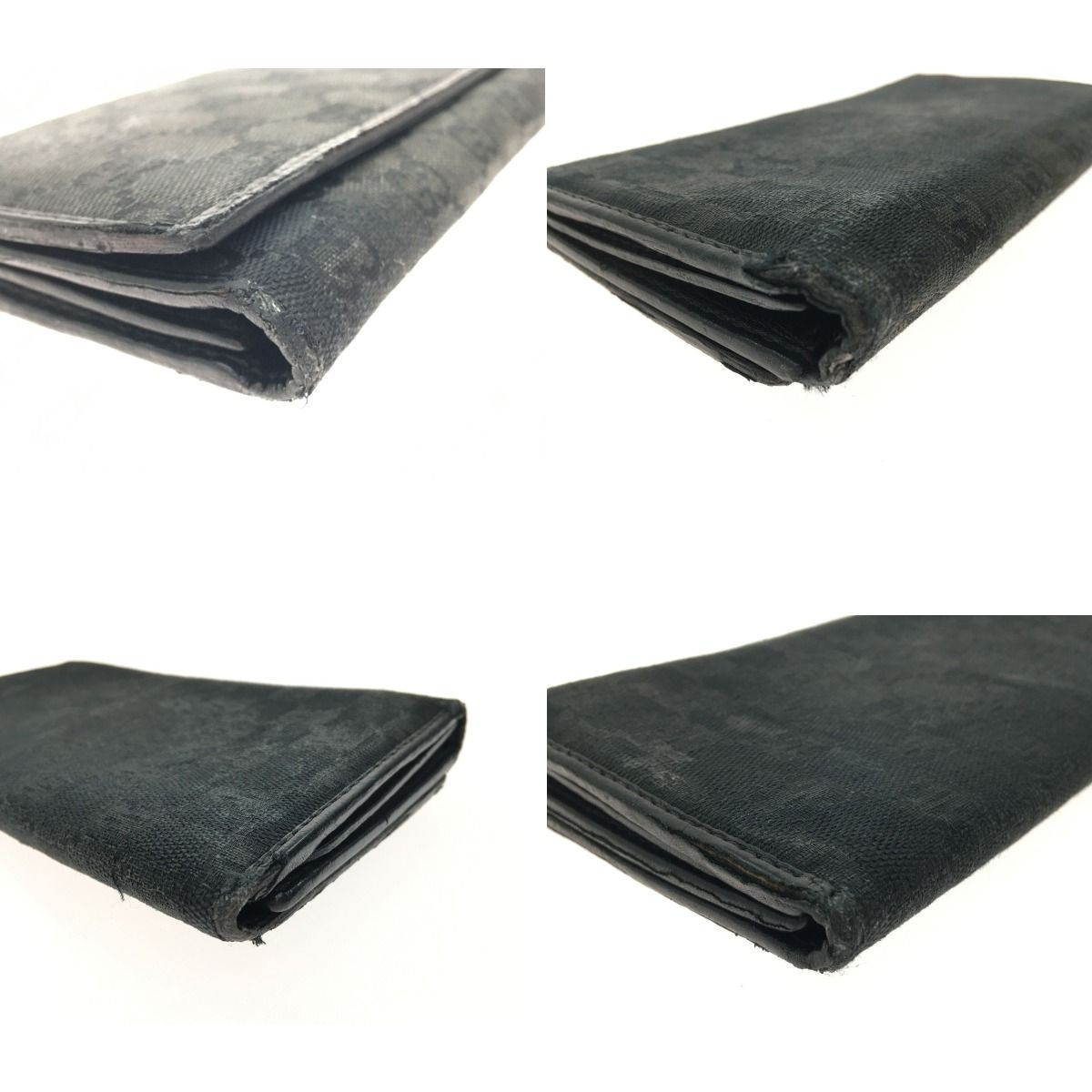 ▽▽GUCCI グッチ メンズ 三つ折り長財布 GGキャンバス 181595