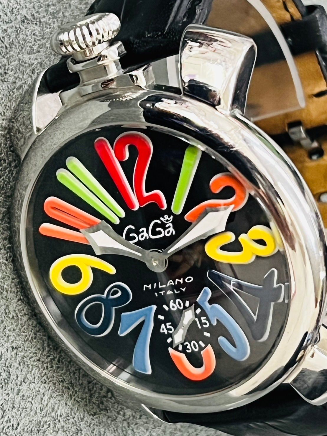 ガガミラノガガミラノ 48ミリ 手巻き - 時計