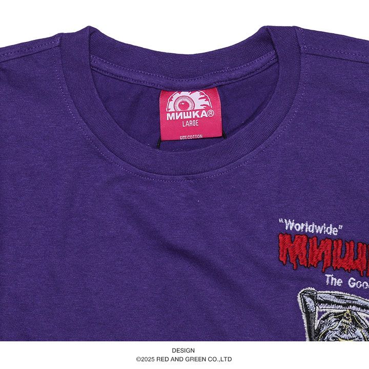 MISHKA セットアップ 派手 上下セット 半袖 ブランド Tシャツ ハーフ