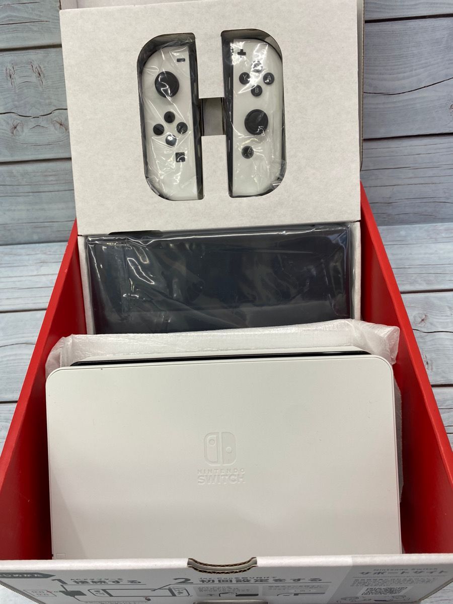 超美品 Nintendo Switch (有機ELモデル) ホワイト