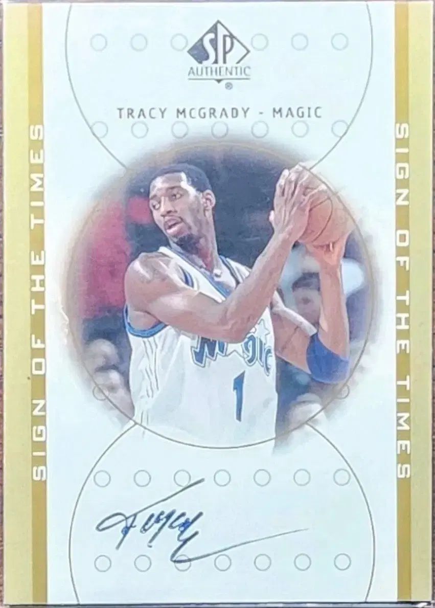 トレイシーマグレディー 直筆サイン フォト NBA ラプターズ NBA