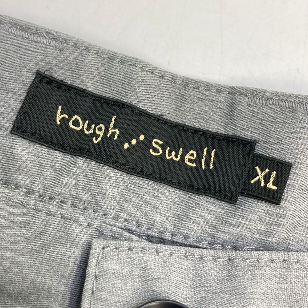 サイズ：XL ROUGH&amp;SWELL ラフアンドスウェル  パンツ  グレー系 [240101433843] ゴルフウェア メンズ ストスト サイズ：XL ROUGH&SWELL ラフアンドスウェル 裏起毛 パンツ