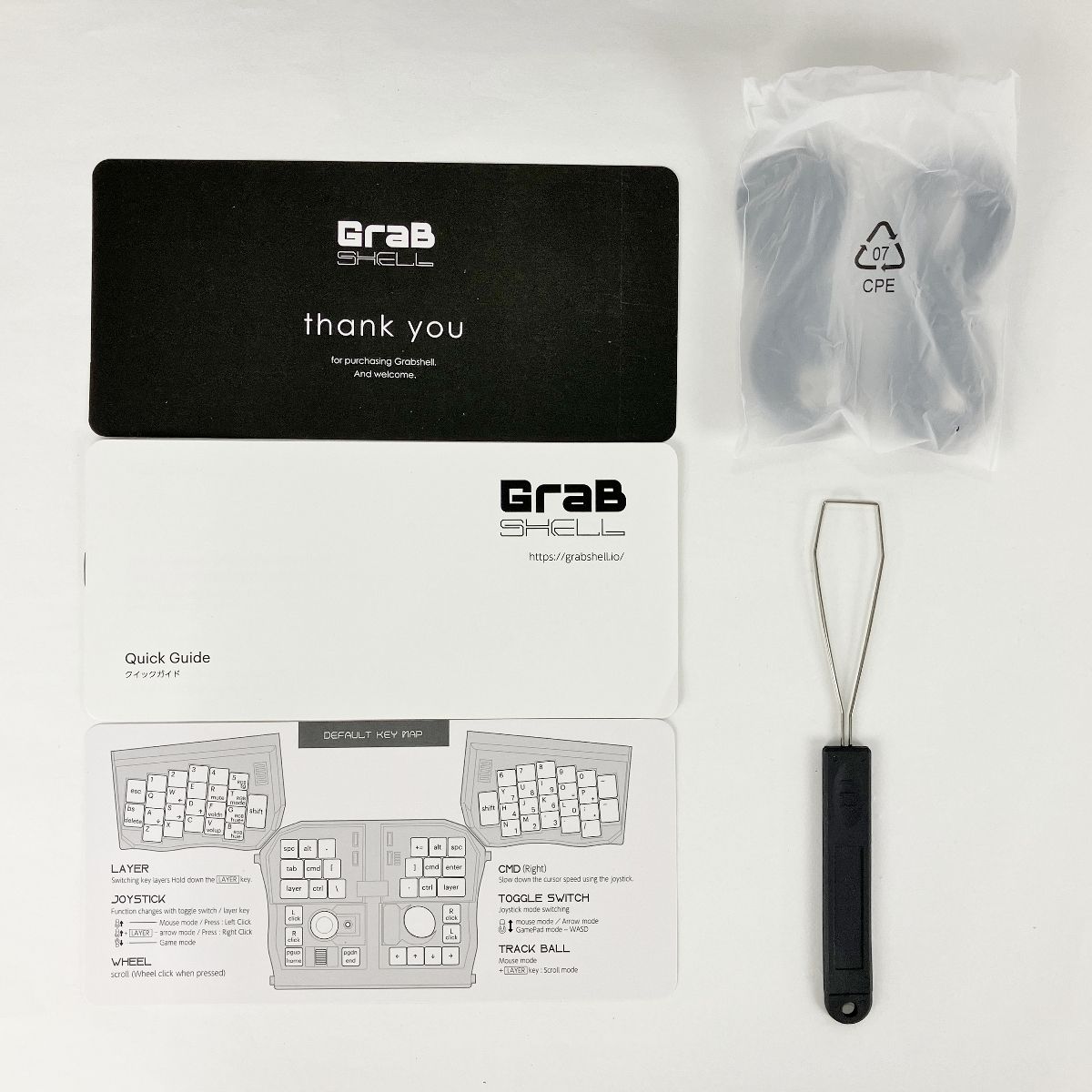 dotBravo GrabShell M1 変形キーボード PC Y10250383