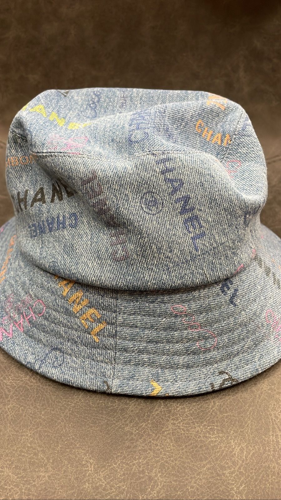 パールプリントデニムバケットハット 25SS | CHANEL