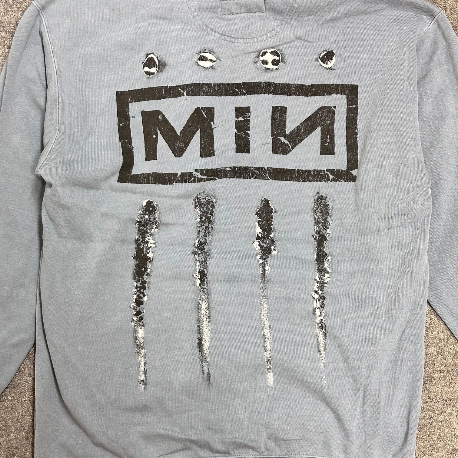 参考上代24200円 未使用品 MINUS Bootleg Hoodie(DAMAGED
