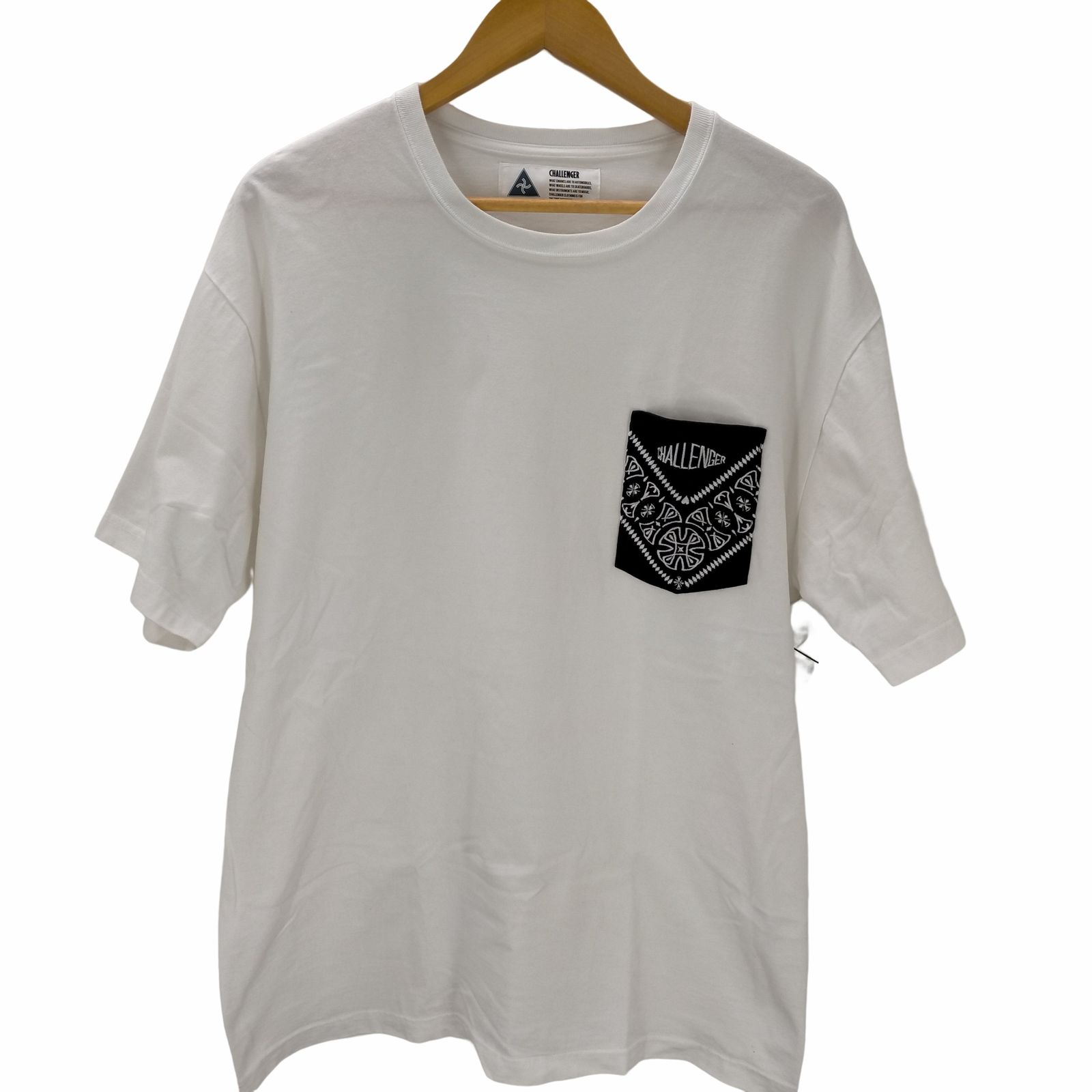 チャレンジャー CHALLENGER BANDANA POCKET TEE ペイズリーポケット T