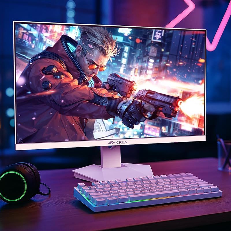 CRUA ゲーミングモニター 27インチ PC モニター 240Hz WQHD