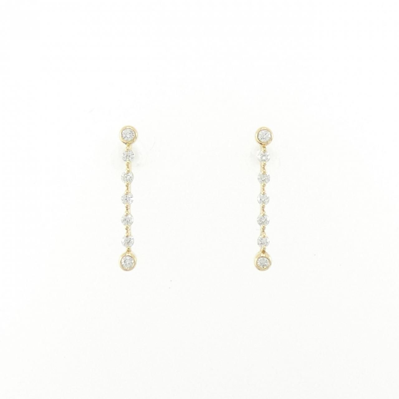 スタージュエリー ダイヤモンド ピアス 0.10CT